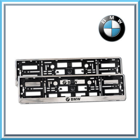 bmw plate surround