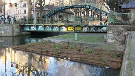 Paris : un radeau pour dépolluer le Canal Saint-Martin | GREENEYES | Scoop.it