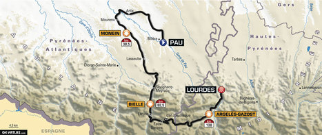 Étape 13 : Pau - Lourdes - 152,5 km vendredi 15 juillet | Le Tour | Scoop.it