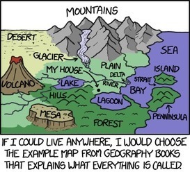 xkcd: Geography | NEGEN | Scoop.it