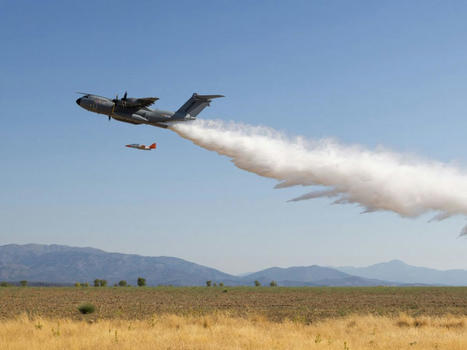 Airbus (AIR) Turns Military Cargo Plane Into Water Bomber to Fight Wildfires - Bloomberg | Agents of Behemoth | Scoop.it