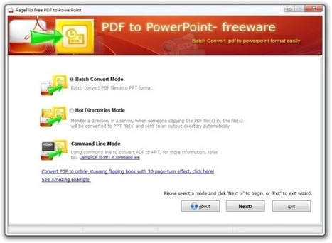 Batch-Convert PDF Files To PowerPoint Presentations via Hot Folders | Digital Presentations in Education | Scoop.it