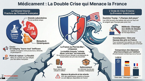 Hors s&eacute;rie (non IA) : Le Grand Basculement : L'industrie pharmaceutique entre fracture fran&ccedil;aise et diktat am&eacute;ricain |&nbsp; | PHARMA : COMPRENDRE LES TRANSFORMATIONS, &Eacute;CLAIRER LES STRAT&Eacute;GIES | Scoop.it