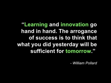 3 Ways We Can Learn from Past Success&nbsp; via @GeorgeCouros | iGeneration - Humane Use of Technology in an AI world (Pedagogy & Digital Innovation) | Scoop.it