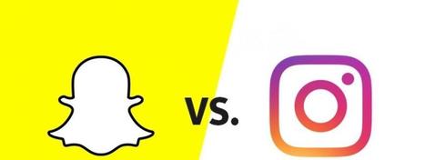 Instagram VS Snapchat, le duel continue en matière de popularité auprès des Millennials | e-Social + AI DL IoT | Scoop.it