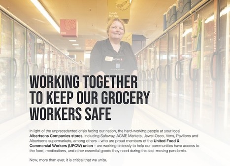 Stop & Shop joins call for grocery worker ‘first responder’ status | PSLabor:  Your Union Free Advantage | Scoop.it