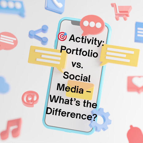 Give this fun activity a try! It’s a great way for students to learn how to build a positive and professional online presence. https://bit.ly/3JaHbJA | bulb Digital Portfolios | Notebook or My Personal Learning Network | Scoop.it