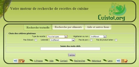 Recherche de recettes de cuisine. Véritable moteur de recherche de recettes de cuisine | Hobby, LifeStyle and much more... (multilingual: EN, FR, DE) | Scoop.it