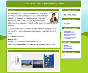 Portfoliogen - Create a Free Customized Teacher Portfolio Webpage in Minutes! | Web 2.0 for juandoming | Scoop.it