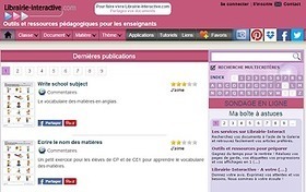 Librairie-interactive.com : des outils et ressources p&eacute;dagogiques pour les enseignants | Ressources d'apprentissage gratuites | Scoop.it