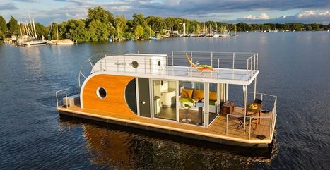 Nautilus Houseboat : des mini maisons flottantes allemandes | Build Green, pour un habitat écologique | Scoop.it