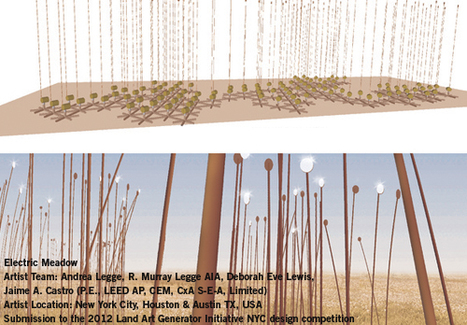 Electric Meadow a safe, scalable kinetic sculpture that is sited within a tall wild meadow... | Machines Pensantes | Scoop.it