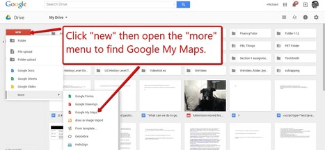 How to Create Custom Maps From Your Google Drive Account | Education 2.0 & 3.0 | Scoop.it