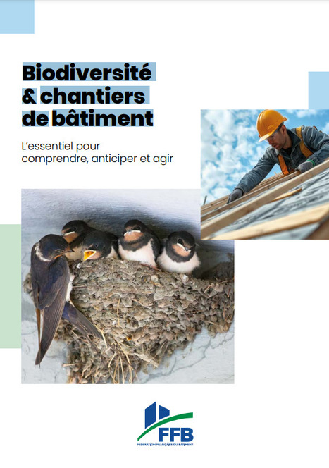 Guide de la FFB : Biodiversité et chantiers de bâtiment : l'essentiel pour comprendre, anticiper et agir | Aménagement durable | Scoop.it