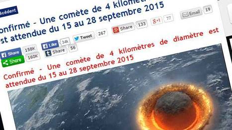 Crash d'une comète sur Terre | Koter Info - La Gazette de LLN-WSL-UCL | Scoop.it