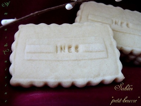 Sabl&eacute;s fa&ccedil;on petit-beurre | Petits gateaux, gateaux algeriens et gateau arabe | Scoop.it