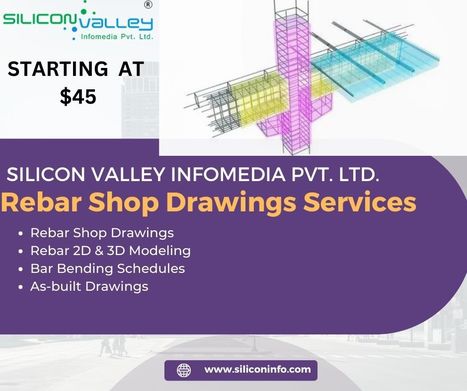 Rebar Shop Drawings Services - New Hampshire, USA | CAD Services - Silicon Valley Infomedia Pvt Ltd. | Scoop.it
