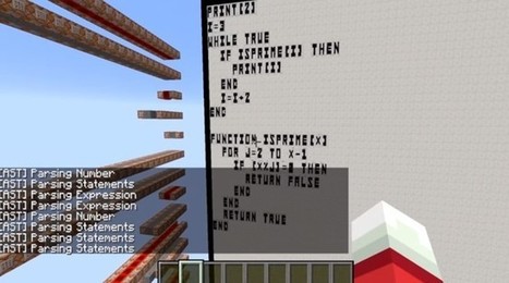 Minecraft no solo te deja construir, también programar en BASIC | tecno4 | Scoop.it