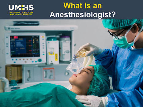 Anesthesiologist Info from the University of Medicine and Health Sciences Google My Business in New York post | Medical School | Scoop.it