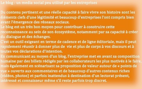 Les r&eacute;seaux sociaux sont efficaces pour valoriser l'entreprise, si l&rsquo;on sait s&rsquo;en servir. | FUTURE OF WORK | Scoop.it