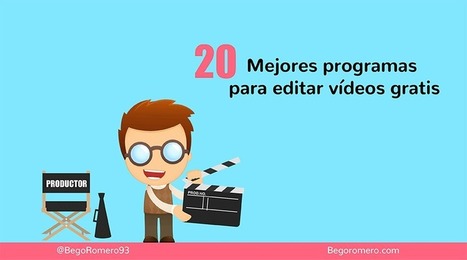 20 Mejores Programas para Editar Vídeos GRATIS | Educación, TIC y ecología | Scoop.it