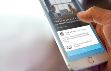 LinkedIn Raises Its Game In Social Media With Elevate, An App To Suggest And Share&nbsp;Stories | Maitriser LinkedIn | Scoop.it