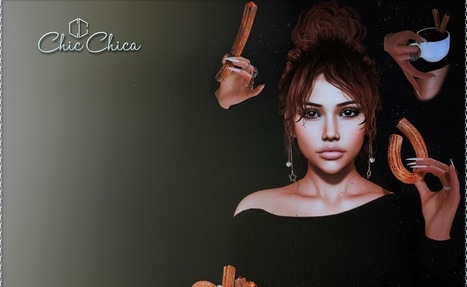 ALL the RAGE!: Churros and hot chocolate by ChicChica @ EQUAL10 | 亗  Second Life Fashion Addict  亗 | Scoop.it