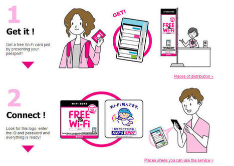 Japan to offer free WiFi for travelers | consumer psychology | Scoop.it