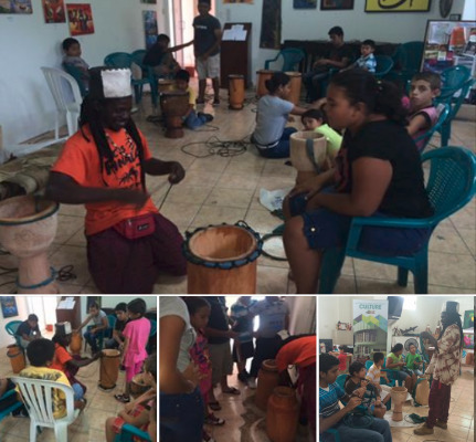 Creole Drumming Workshop at SISE HoC | Cayo Scoop!  The Ecology of Cayo Culture | Scoop.it
