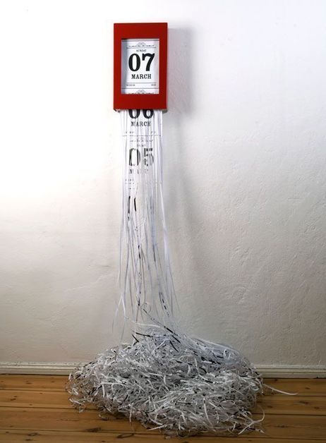 Susanna Hertrich: Chrono-Shredder | Art Installations, Sculpture, Contemporary Art | Scoop.it