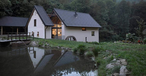 [inspiration] Superbe réhabilitation d'un #moulin à #eau en habitation en république #tchèque | RSE et Développement Durable | Scoop.it