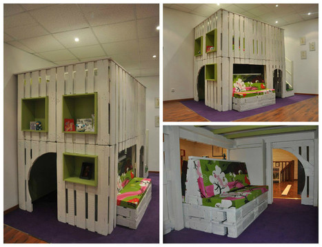 DIY: Pallet Kids House Project | 1001 Pallets ideas ! | Scoop.it