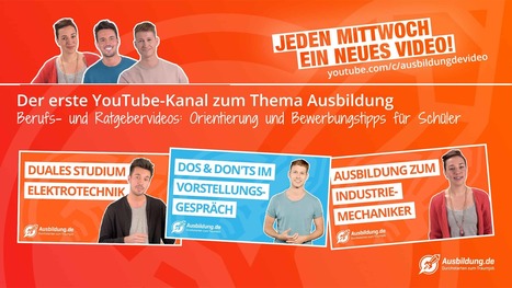 Schülermarketing auf YouTube mit Ausbildung.de @saatkorn - guter Überblicksartikel! | Ausbildung Studium Beruf | Scoop.it