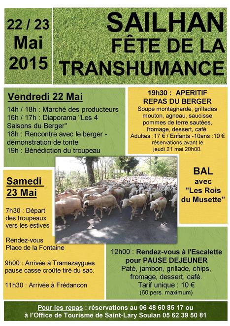 Fête de la transhumance à Sailhan les 22 et 23 mai | Vallées d'Aure & Louron - Pyrénées | Scoop.it
