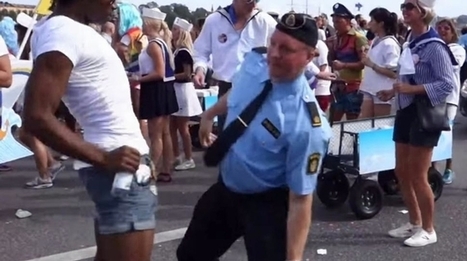 La fièvre de la danse d'un policier suédois | 16s3d: Bestioles, opinions & pétitions | Scoop.it