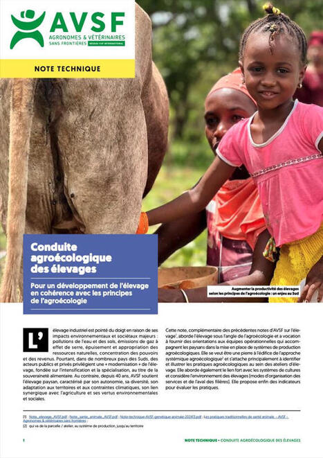 Conduite agro&eacute;cologique des &eacute;levages | CIHEAM Press Review | Scoop.it