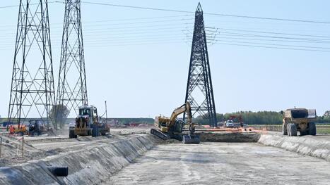 Saint-Georges-sur-l’Aa : la construction du nouveau super-poste électrique a commencé | revue de presse | Scoop.it