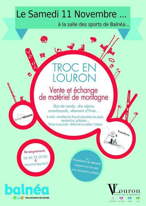 Troc en Louron le 11 novembre | Vallées d'Aure & Louron - Pyrénées | Scoop.it