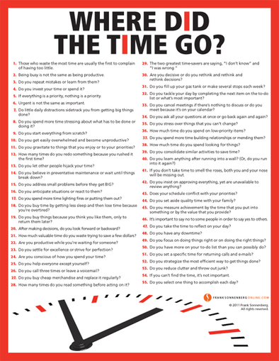 Where Did the Time Go? | #TimeManagement Tips | 21st Century Learning and Teaching | Scoop.it