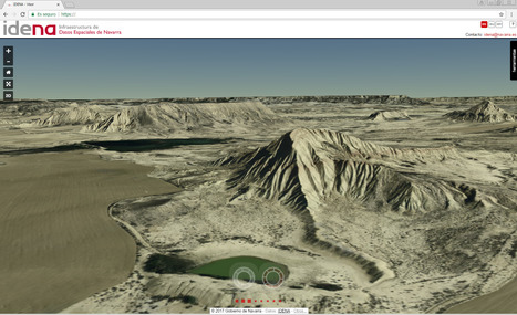 El visor de IDENA ofrecerá este año mapas e imágenes en 3D del territorio de Navarra | Ordenación del Territorio | Scoop.it