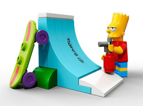 OBJETS DESIGN - Les Simpsons en version Lego® | The simpsons | Scoop.it