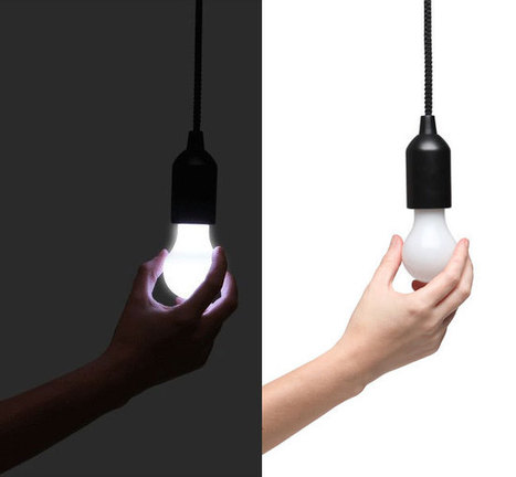 Tug On Tug Off Hanging Light Bulb | Wearable Tech and the Internet of Things (Iot) | Scoop.it