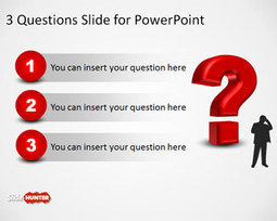 Free 3D Question Mark Template for PowerPoint - Free PowerPoint Templates - SlideHunter.com | Free Business PowerPoint Templates | Scoop.it