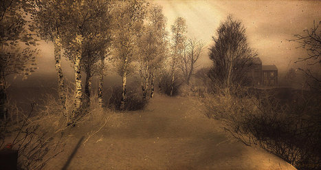 le chemin | @ Isle of May (winter) maps.secondlife.com/secon… | Second Life Exploring Destinations | Scoop.it