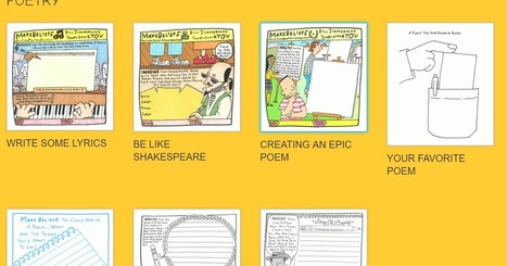 Poetry Comics from Make Beliefs Comix via @rmbyrne | iGeneration - 21st Century Education (Pedagogy & Digital Innovation) | Scoop.it