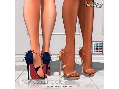 [WellMade] Thereza Heels - PROMO! / 100L | 亗 Second Life Freebies Addiction & More 亗 | Scoop.it