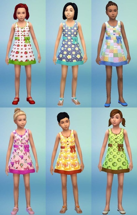 Cute Summer Dresses << Mod The Sims | Les Sims | Scoop.it