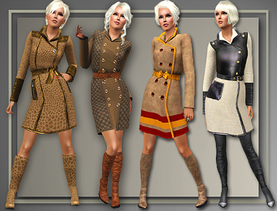 Adult Female Outerwear << ALL ABOUT STYLE | Les Sims | Scoop.it