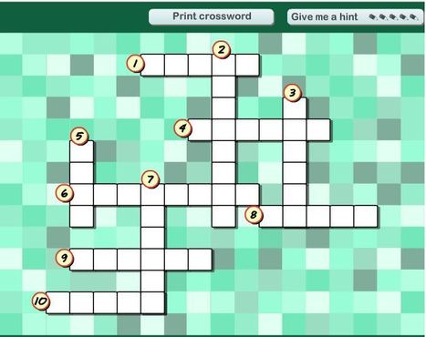 Learning English - Crossword - Spelling: plural nouns | A BRINCAR TAMB&Eacute;M SE APRENDE | Scoop.it