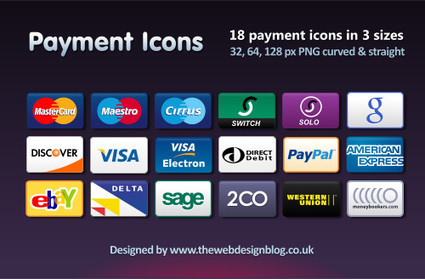 Free PNG Credit Card, Debit Card and Payment Icons Set (18 Icons) | Smashing Magazine | Filemaker Info | Scoop.it